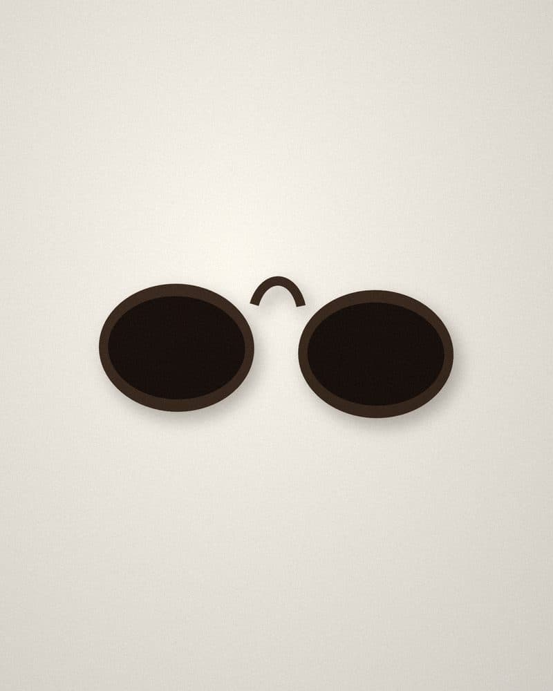Oval sunglasses