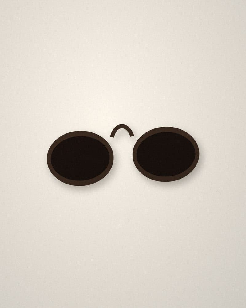 Oval sunglasses
