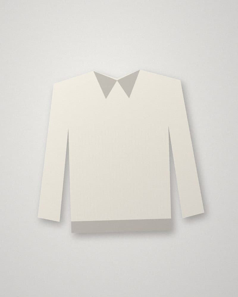 Fine knit polo
