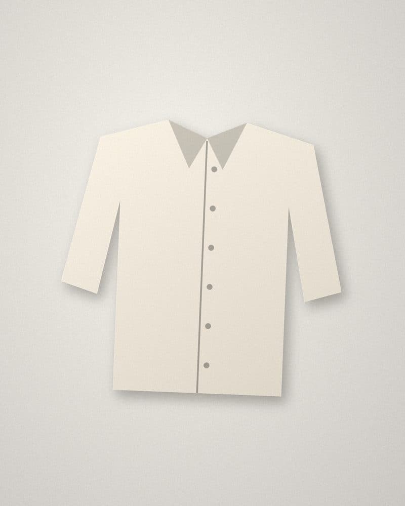 Satin-finish blouse