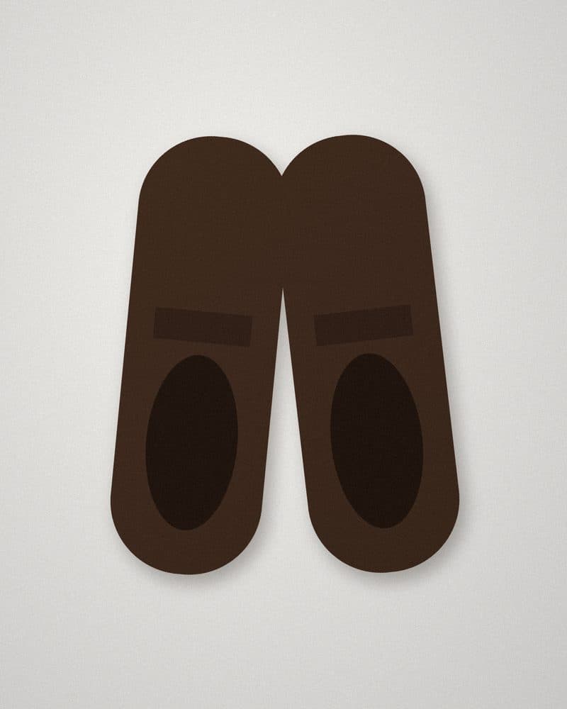 Suede loafers