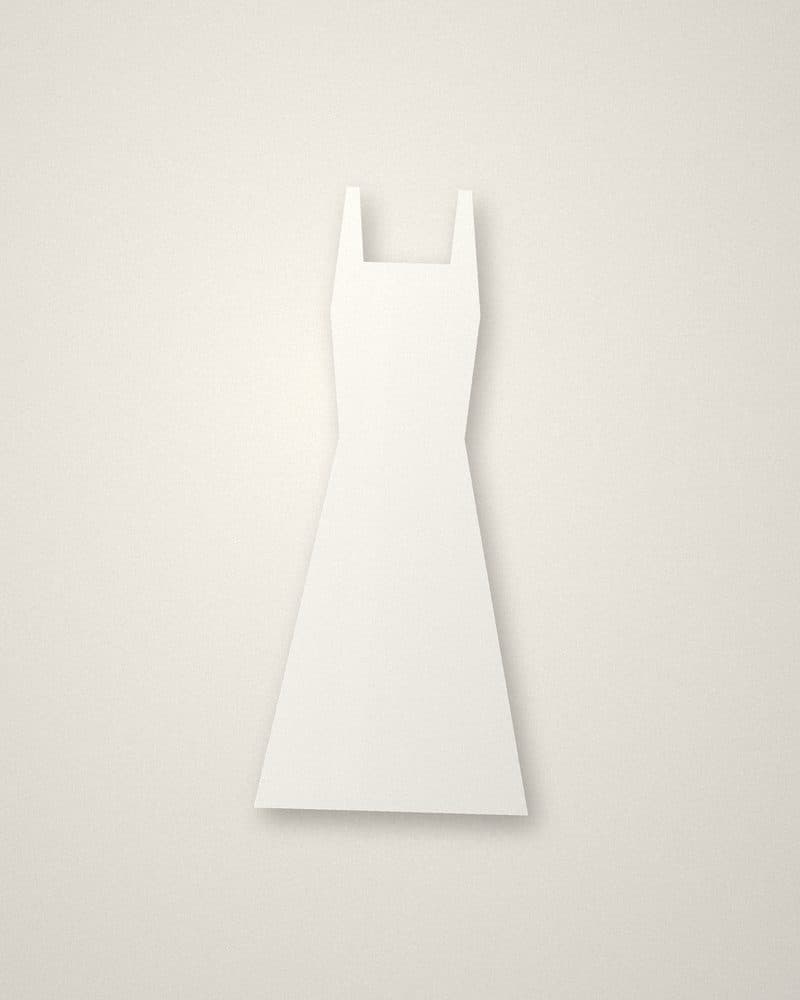 Linen-blend midi dress