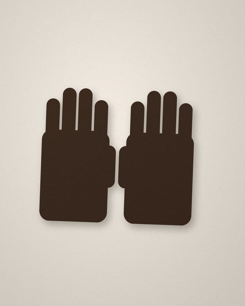 Leather gloves