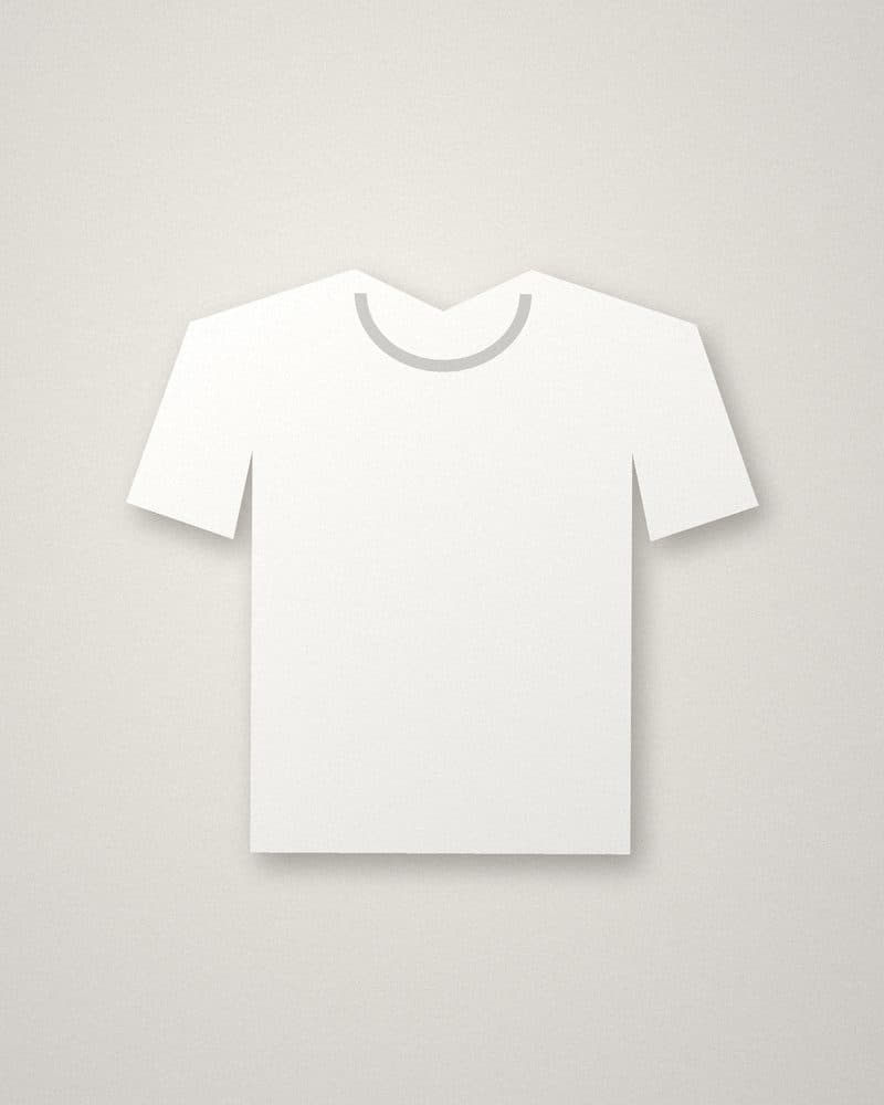 Heavyweight white tee