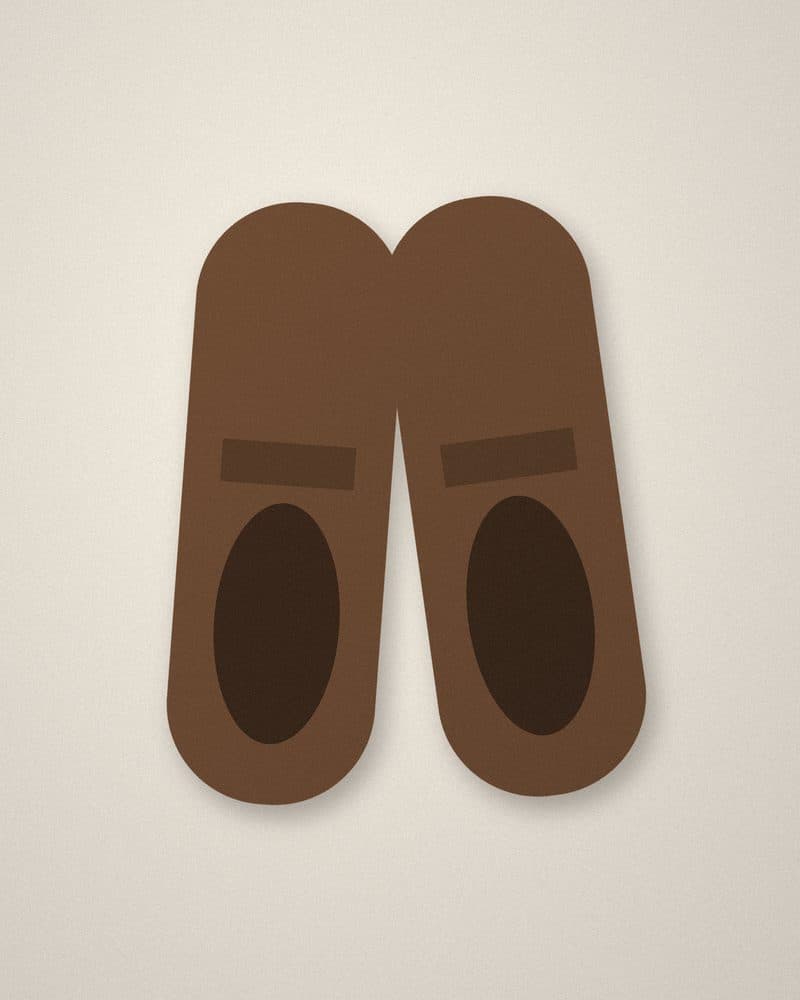 Suede penny loafers