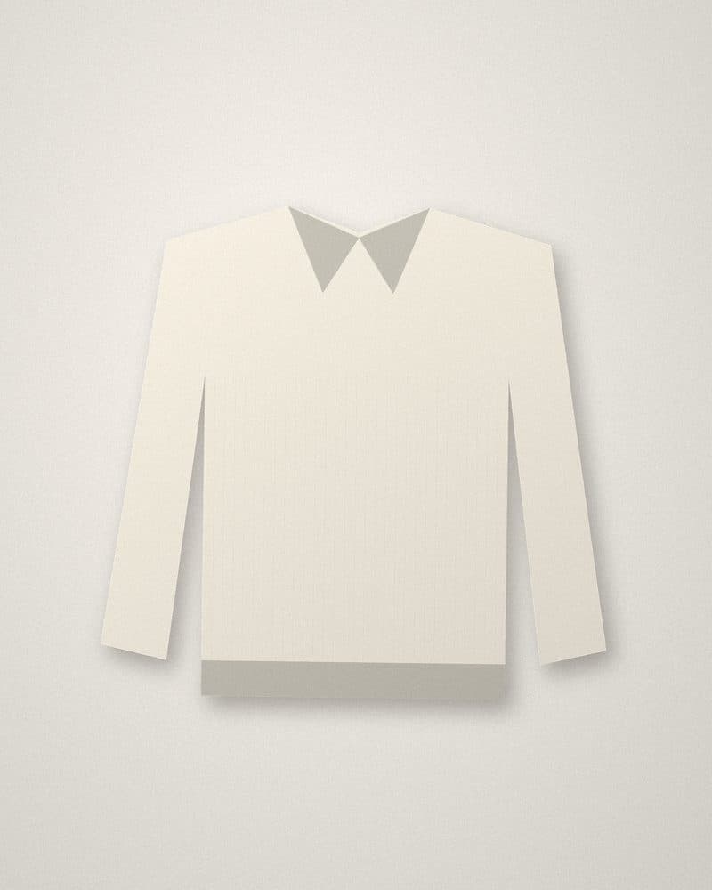 Fine knit polo