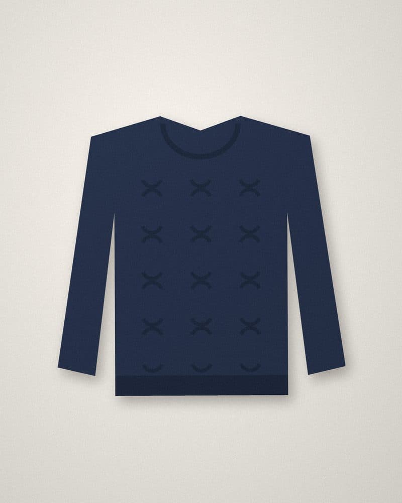 Cable cardigan